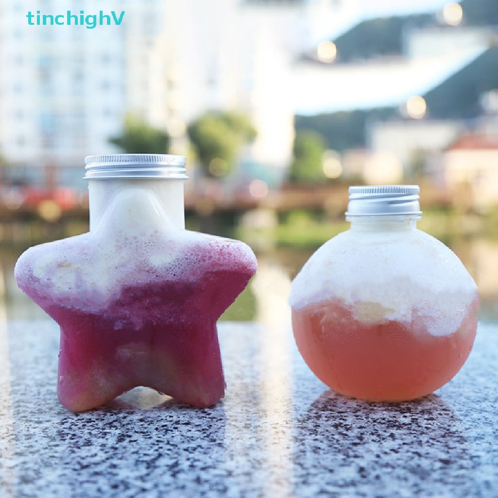 Bình Nước Nhựa Hình Cầu / Ngôi Sao Sáng Tạo Nhỏ Gọn Dùng Làm Quà Tặng Cho Nhà Bếp