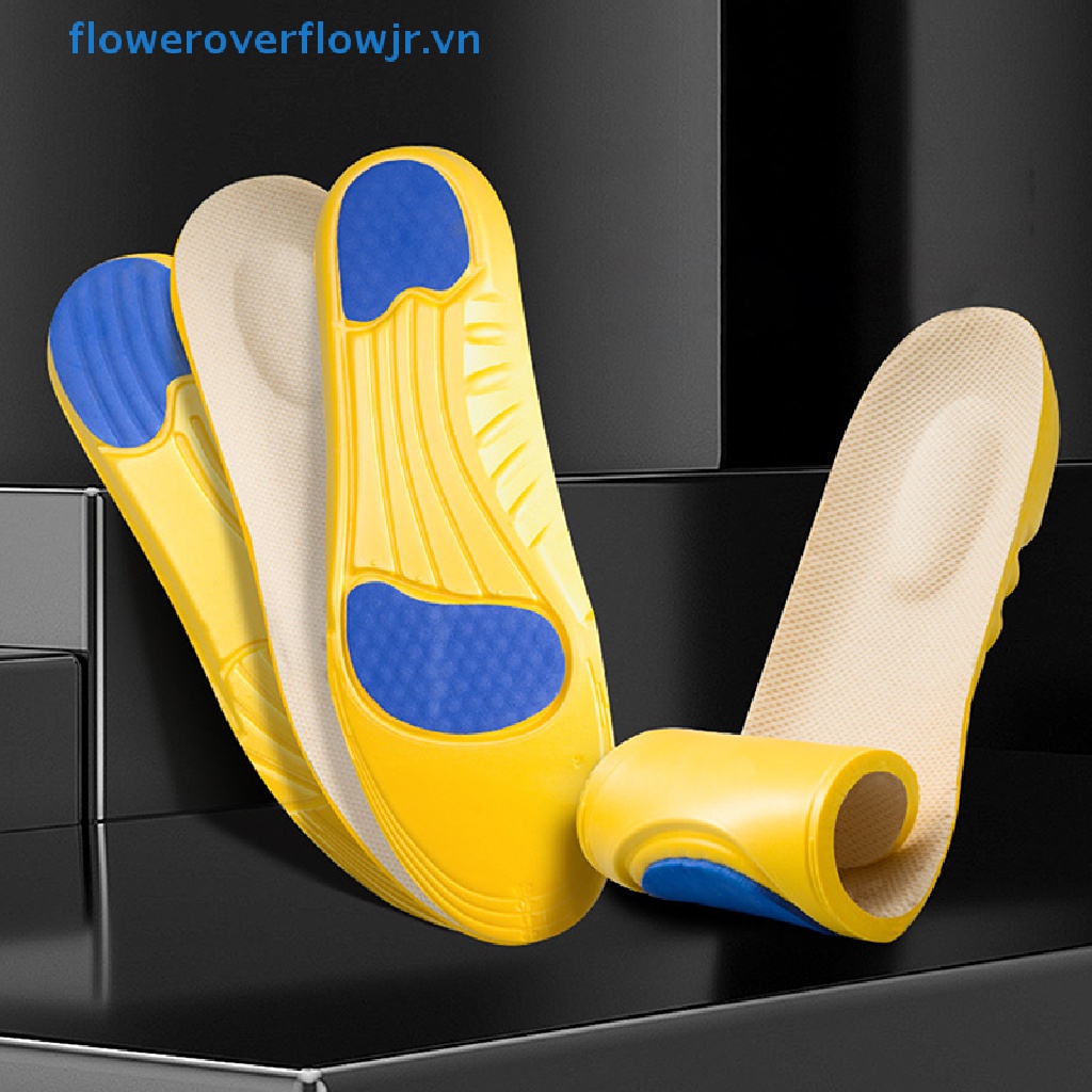 Đế Lót Giày Chạy Bộ Cao Su Non Phối Lưới Thoáng Khí Giúp Khử Mùi FJR