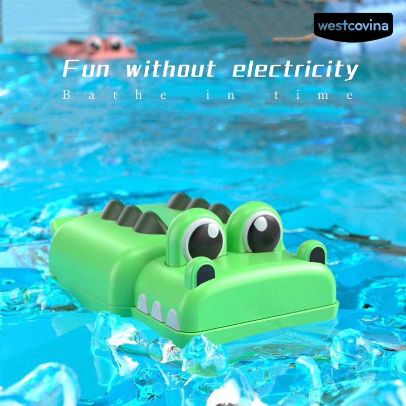 [COD]♋Đồ Chơi Lên Dây Cót Hình Cá Sấu Hoạt Hình Dễ Thương