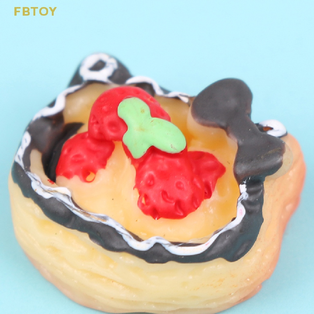 Fbtoy 310 Mô Hình Bánh Sừng / Dứa / Bánh Ngọt Nhân Tạo Thu Nhỏ Trang Trí Nhà Búp Bê Đồ Chơi Thủ Công Bán