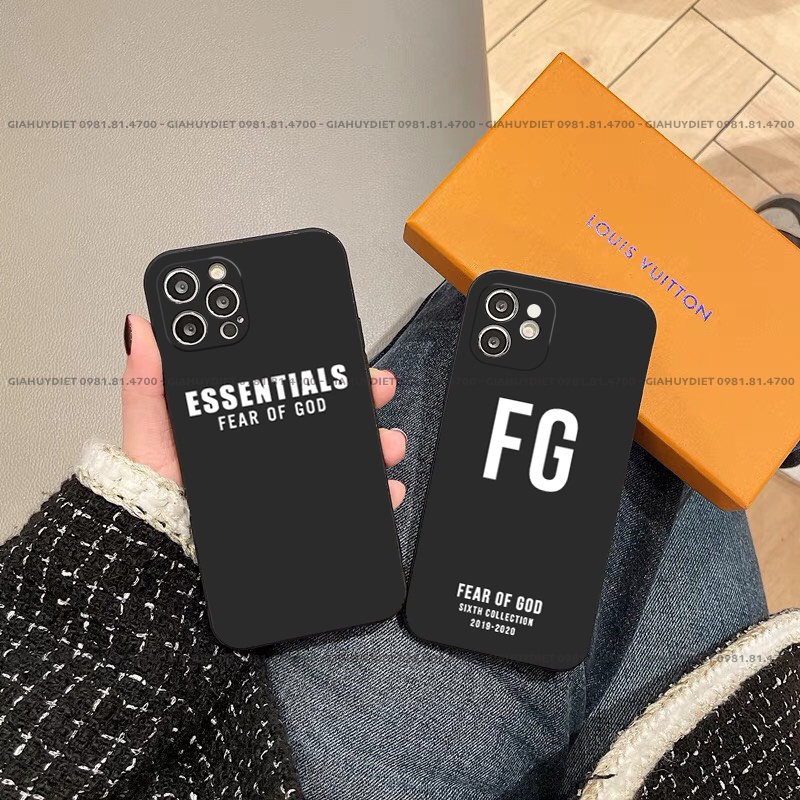 Ốp lưng iPhone Essentials Fear Of God