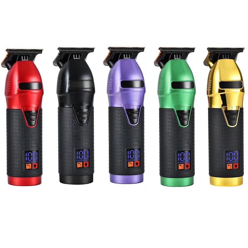 Tông Đơ Cắt Tóc Chuyên Nghiệp Màu Vàng Kèm Phụ Kiện