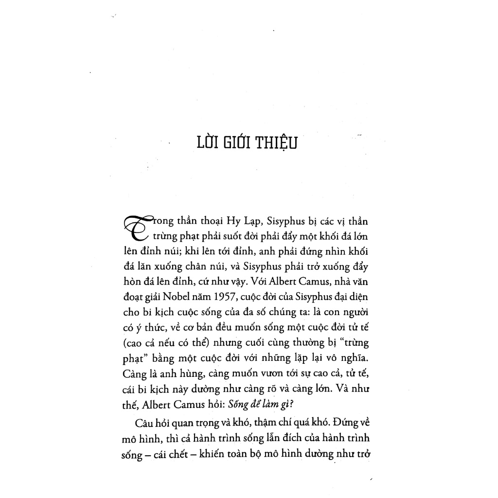 Sách Thần Thoại Sisyphus