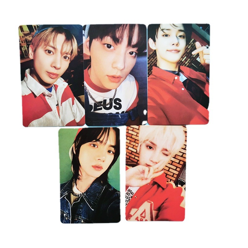 Set 5 Tấm Ảnh lomo Card Nhóm Nhạc kpop tx-t the chaos chapter: freeze jy
