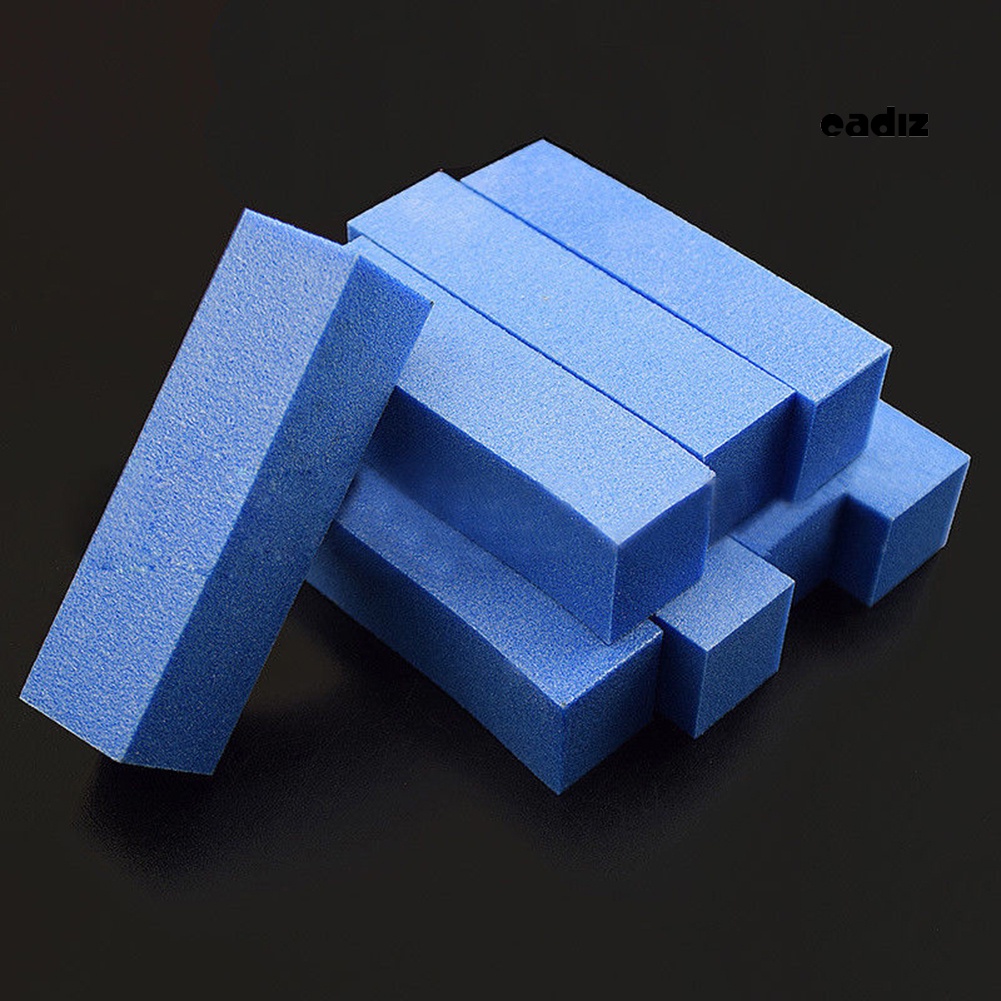 Bộ 10 Miếng Xốp Nhám Đánh Bóng Móng Tay Tiện Lợi Dành Cho Nữ