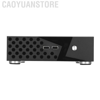 Caoyuanstore Vỏ máy tính ITX C60 Máy tính để bàn mini HTPC Điều khiển công nghiệp