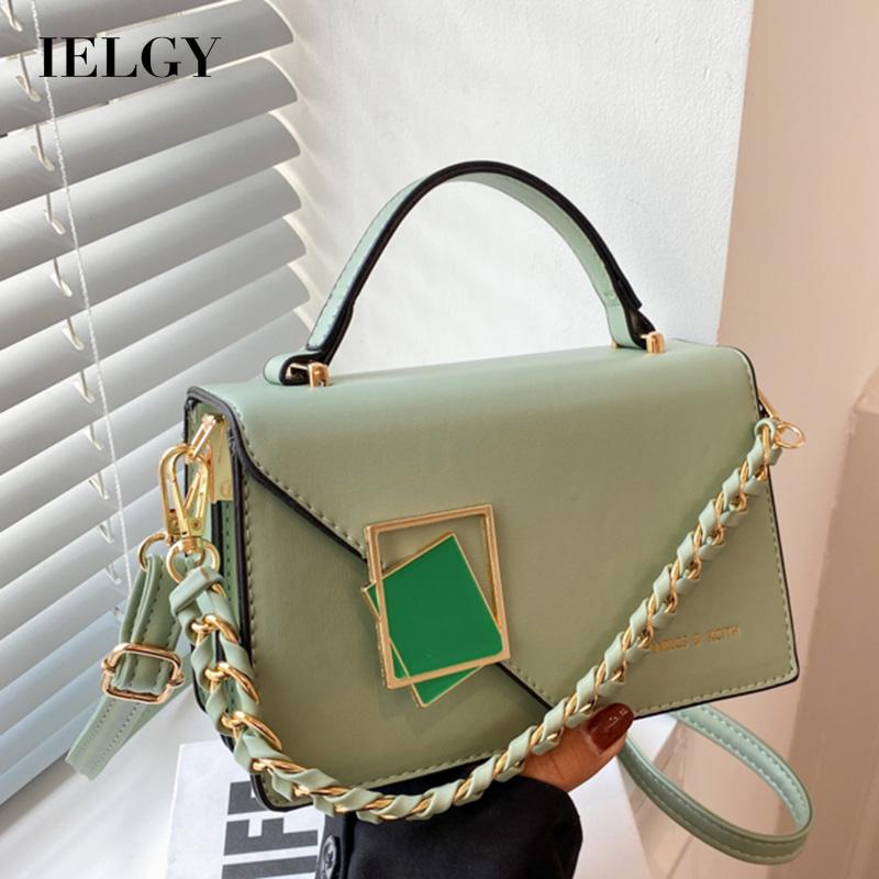 Túi Đeo Vai IELGY Cài Khóa Cao Cấp Dễ Phối Đồ Thời Trang Cho Nữ