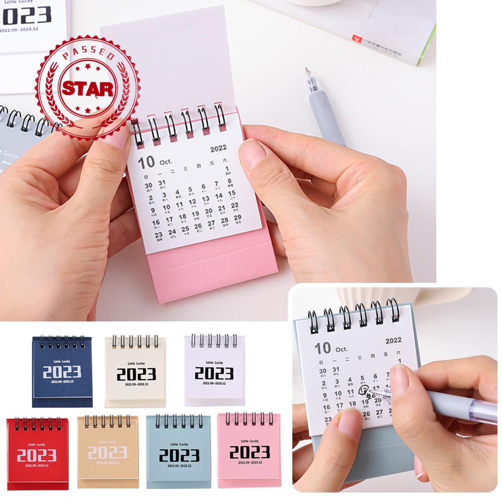 Lịch Để Bàn Mini 2023 C6U9 Thiết Kế Đơn Giản Sáng Tạo