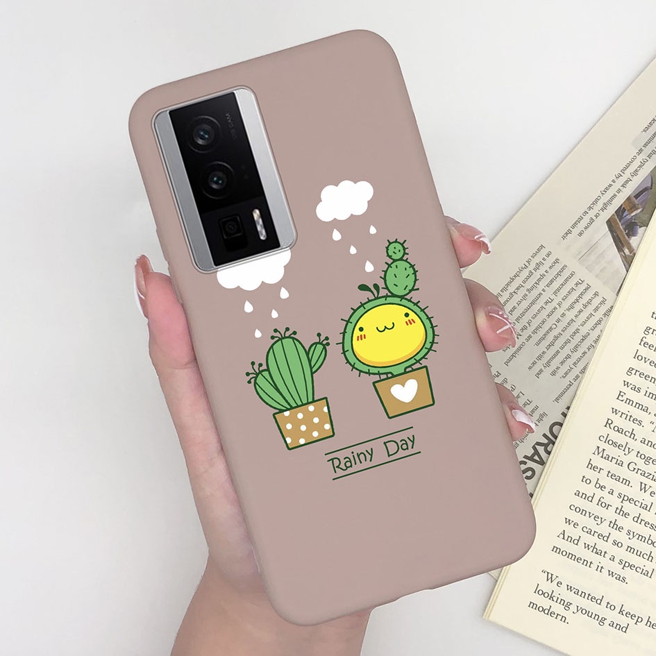 Ốp Điện Thoại Silicon Mềm Hình Gấu / Hoa / Xương Rồng / Phi Hành Gia Cho Xiaomi Redmi K60 Pro Bumper 6.67 Inches Xiaomi Redmi K60