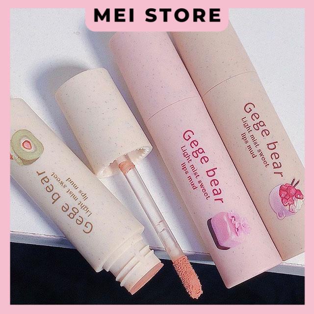 Son Kem Sữa Nhung Mềm Gege Bear Light Mist - GX1029