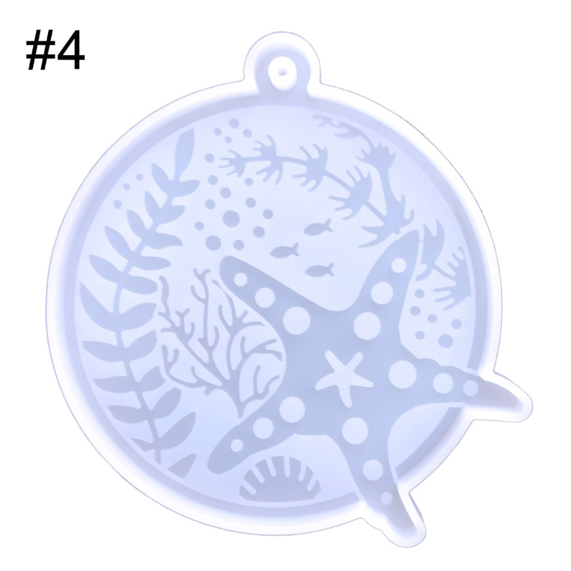 Khuôn Làm Móc Khóa Hình Động Vật Biển Xinh Xắn