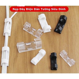 Combo 20 Nẹp DÂY ĐIỆN Dán Tường Siêu Dính