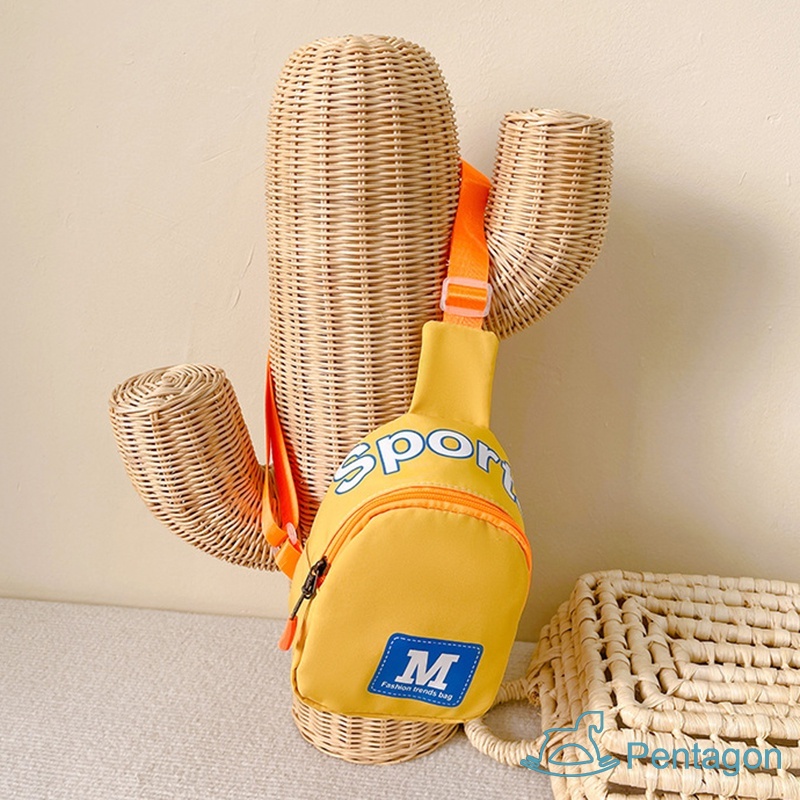 Túi Đeo Chéo In Chữ Thời Trang Hàn Quốc Cho Bé