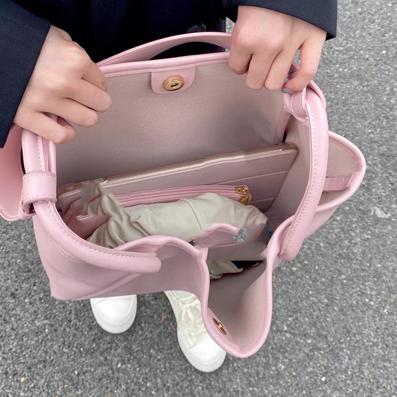 Túi Đeo Vai Bằng Da Mềm Sức Chứa Lớn Dành Cho Nữ