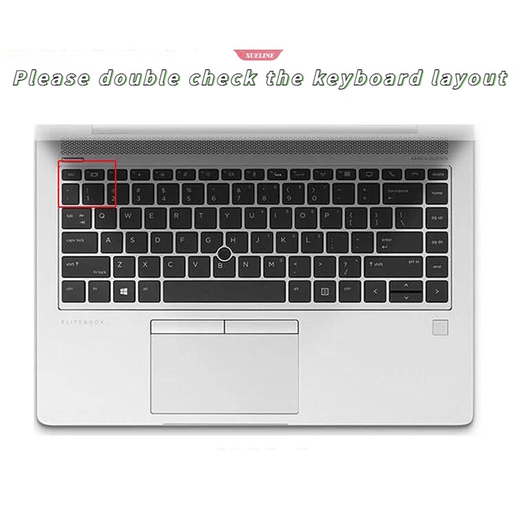 Film Dán Bảo Vệ Bàn Phím Laptop 14 Inch Bằng Silicon Chống Bụi Có Thể Tái Sử Dụng Cho HP EliteBook 745 G5 840 G5