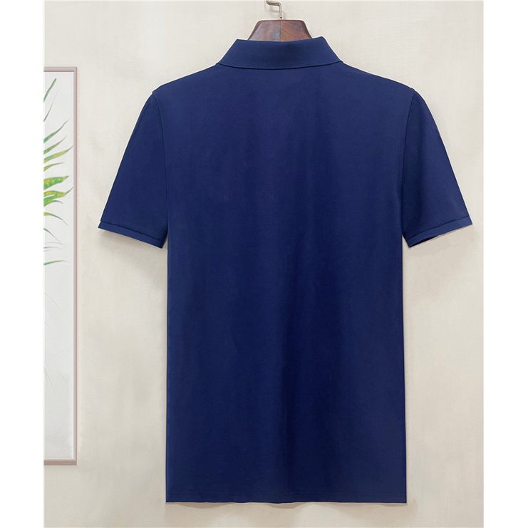 Áo Thun polo Nam Tay Ngắn Thêu Chữ Burberr Size S-4XL