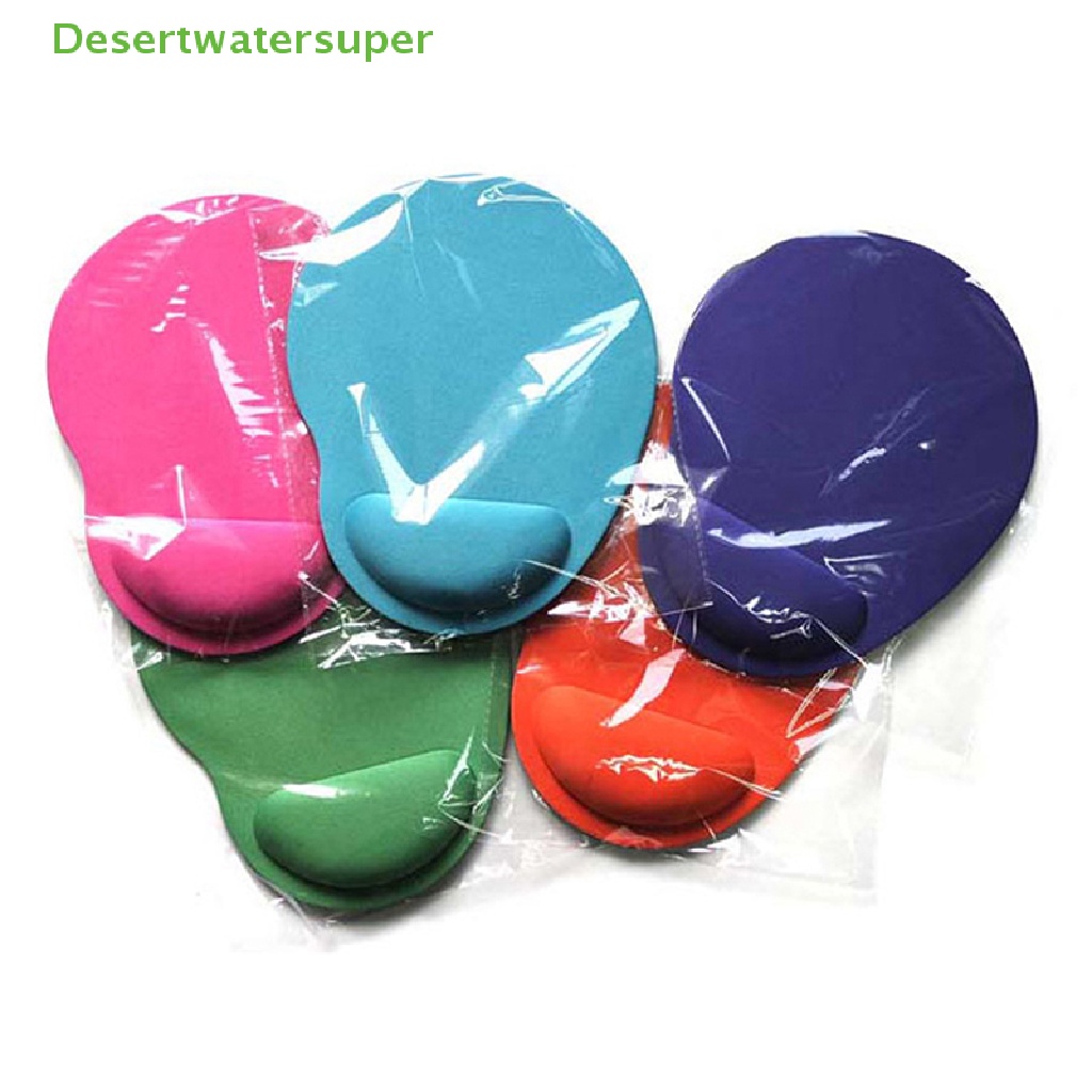 Miếng Lót Chuột EVA Có Đệm Bảo Vệ Cổ Tay Màu Sắc Trơn Sáng Tạo Thân Thiện Với Môi Trường Dành Cho Pc Laptop