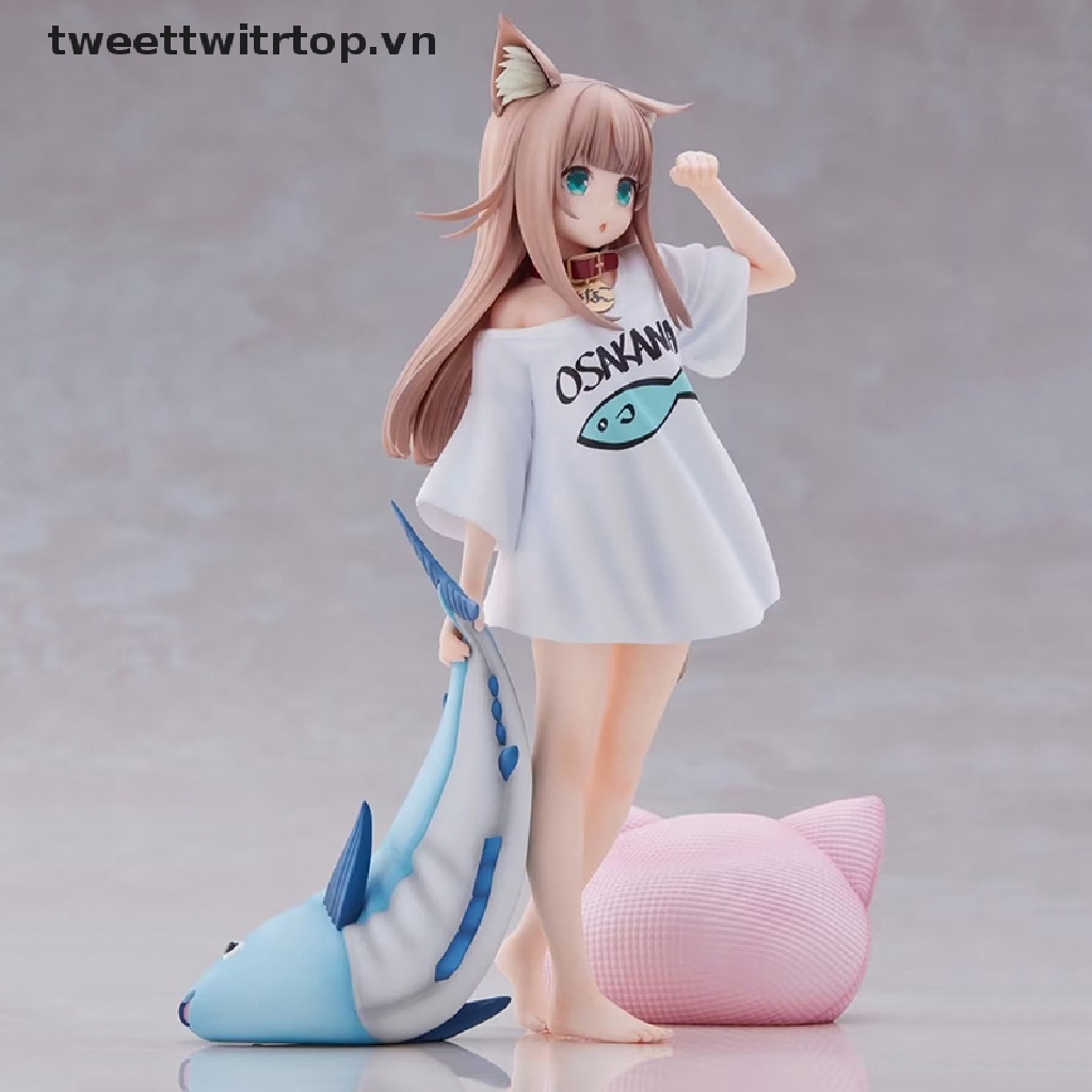 Mô hình nhân vật anime My Cat Is A Kawaii SkyTube 23cm đầu vàng gợi cảm