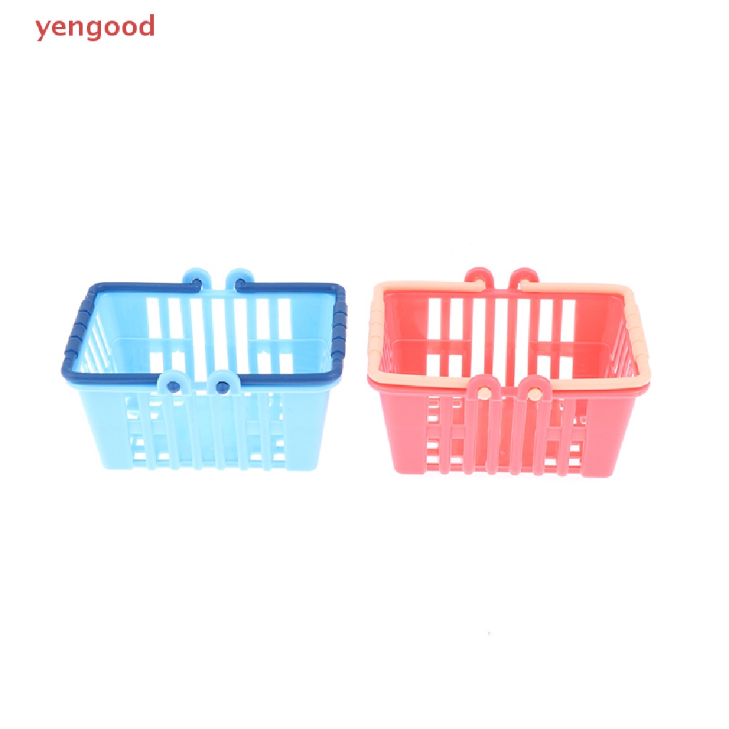 Mô Hình Giỏ Mua Sắm Đồ Chơi Mini Dành Cho Nhà Búp Bê