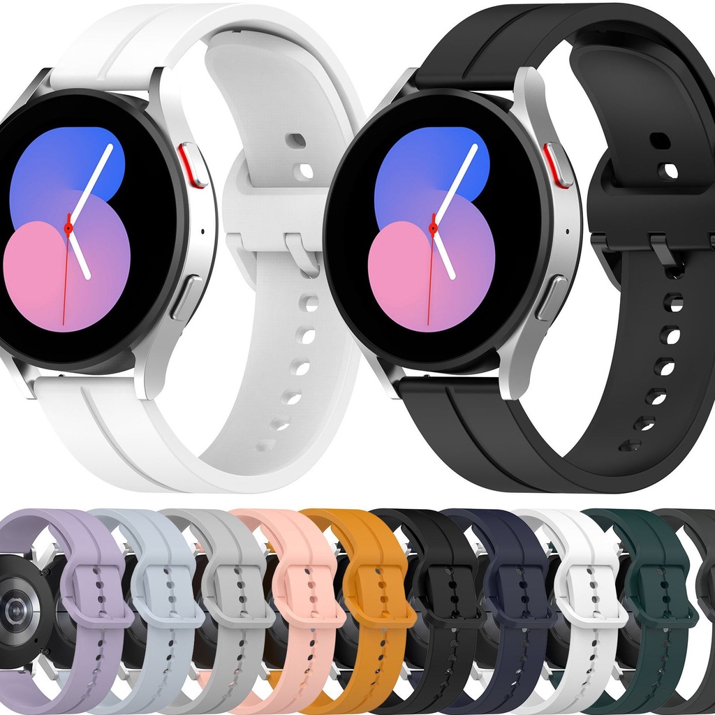 Dây Đeo Đồng Hồ 22mm 20mm Cho Samsung Galaxy Watch 5 4 3 41mm 45mm 46 42mm Active 2 40MM 44MM