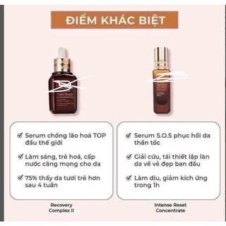 Combo 2 Serum Es.tee ARN Intense Reset 5ML