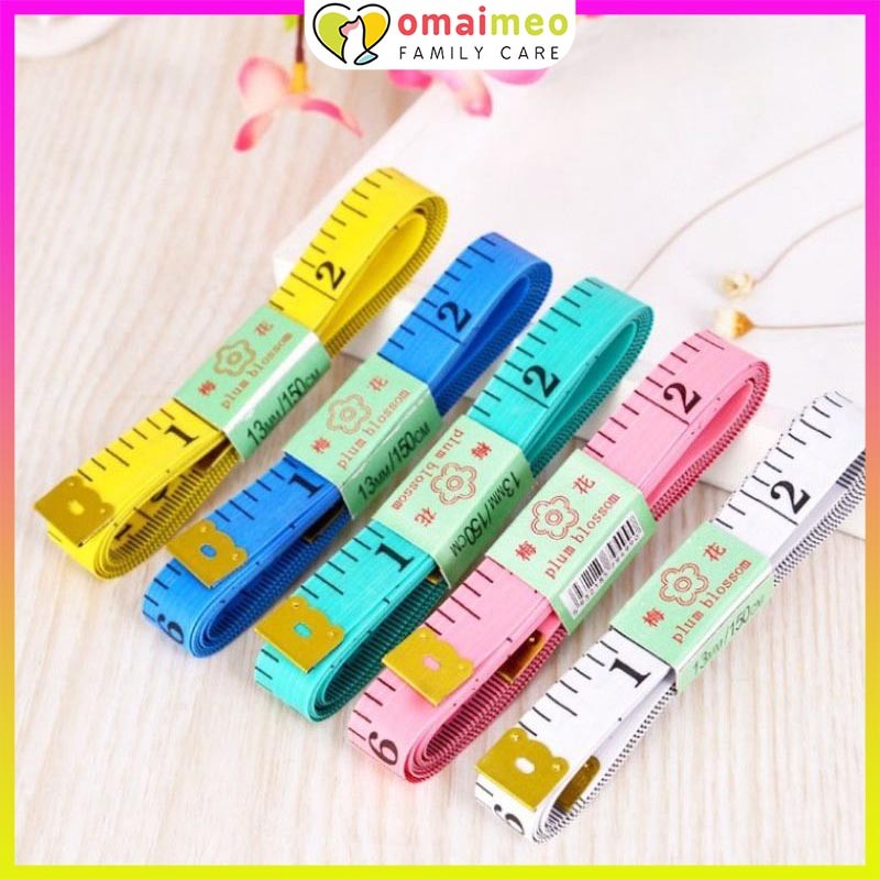 Thước dây siêu bền chống co giãn đầu sắt dài 1.5 mét, đo vòng cơ thể, đo mọi thứ
