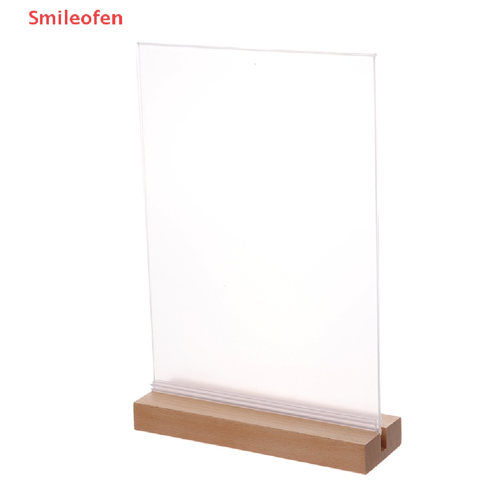 Bộ Thẻ Ảnh Bằng Acrylic Hình Mặt Cười Dễ Thương Xinh Xắn