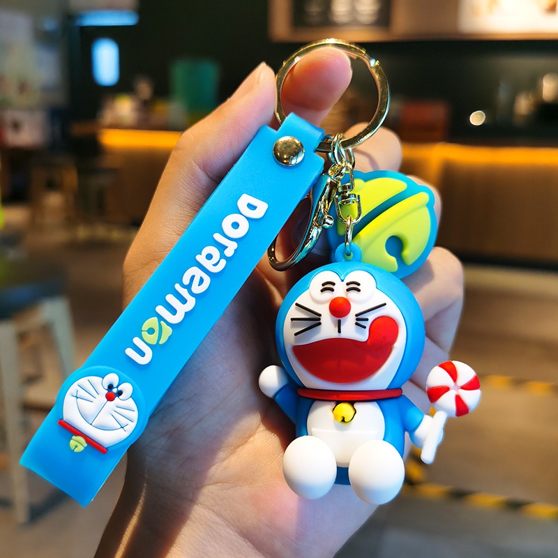 Móc Khóa Hình Búp Bê Doraemon Dễ Thương