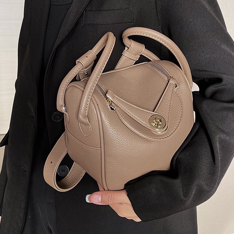 Túi Đeo Chéo Khóa Kéo Phong Cách Hàn Quốc Thời Trang Cho Nữ