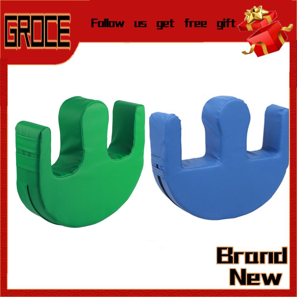 Grocerybazaar Patient Turning Device U Shaped Fixed Strap Nursing PU Leather Paralyzed Patient Turning Pillow