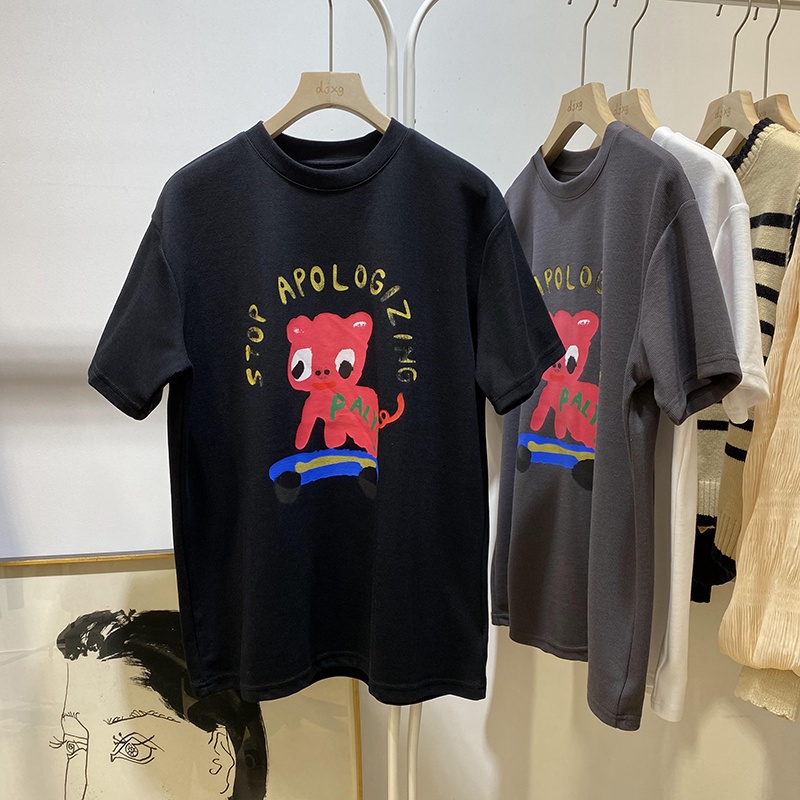 NRVP Áo Thun 100% Cotton Tay NgắN Plus Size Cho Nam Và Nữ