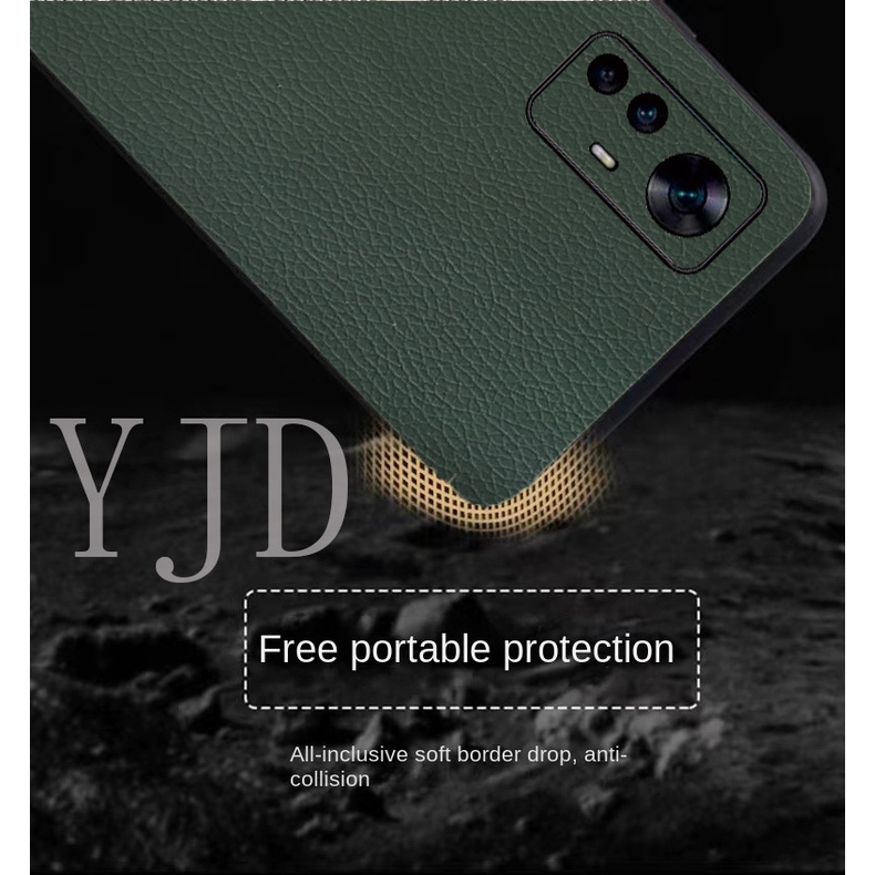 Ốp Điện Thoại Da Pu Siêu Mỏng Màu Trơn Chống Sốc Cho Xiaomi 12T K50 Ultra