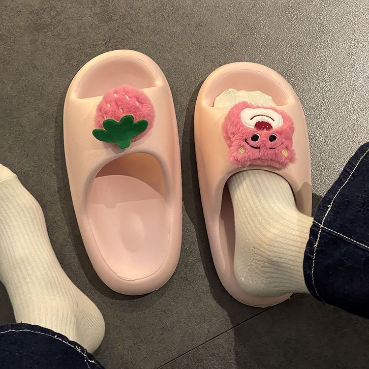 ISAHINI dép nữ dép bánh mì Dép Đi Trong Nhà Thoải Mái Cho Nữ 13Z23032109