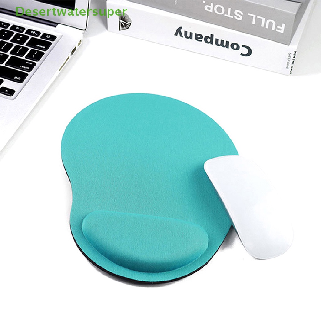 Miếng Lót Chuột EVA Có Đệm Bảo Vệ Cổ Tay Màu Sắc Trơn Sáng Tạo Thân Thiện Với Môi Trường Dành Cho Pc Laptop