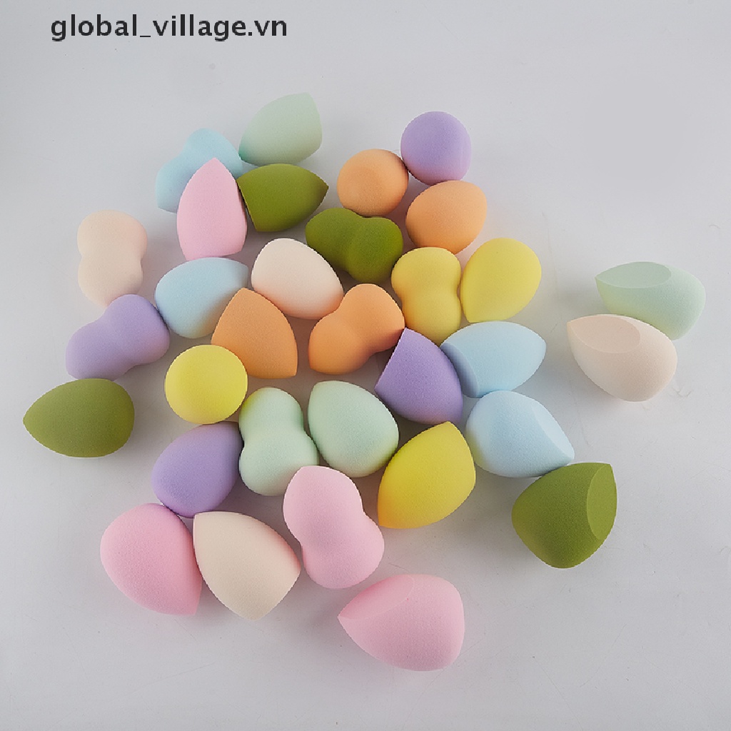 Mút Trang Điểm Hình Giọt Nước Mềm Mại Đầy Màu Sắc