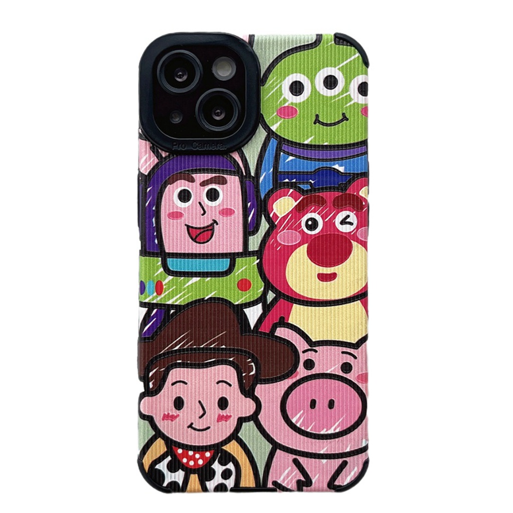 Ốp Điện Thoại TPU Dẻo Họa Tiết Hoạt Hình Toy Story Winnie Cho iphone 14PM 11 13 12 XR XS Max