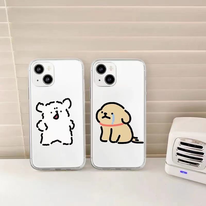 ✅Ốp Điện Thoại Họa Tiết Chú Cún Dễ Thương Cho iPhone14promax XR Maltese 11 Apple 7Plus PDF1