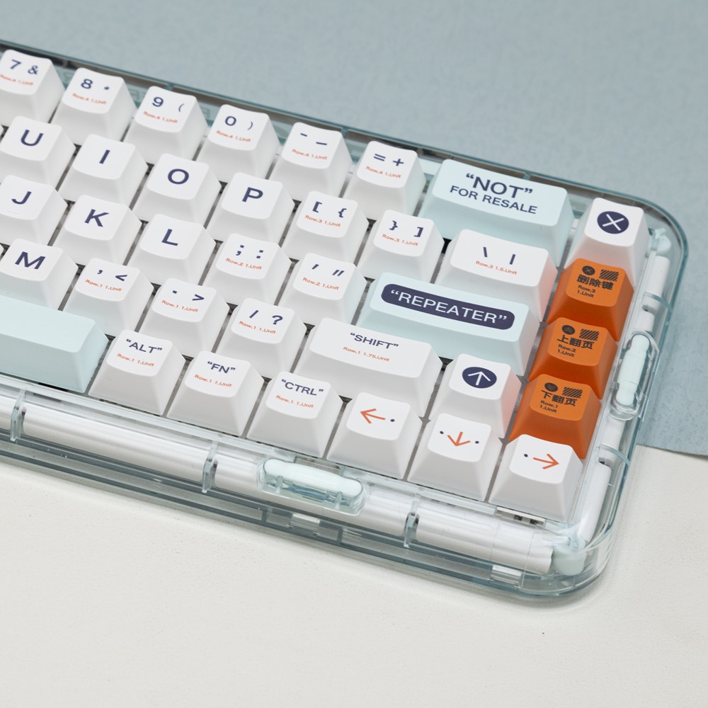 136 Phím Plastic Keycaps Cherry Profile Phong Cách Retro PBT Nhuộm Phụ Bàn Phím Cơ Keycap