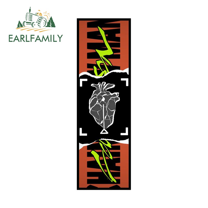 Sticker Dán Trang Trí Xe Hơi / Tủ Lạnh / Laptop / Xe Máy Hình Nhân Vật Chainsaw Man 13Cmx4.1Cm Bằng Chất Liệu Vinyl Chống Thấm Nước