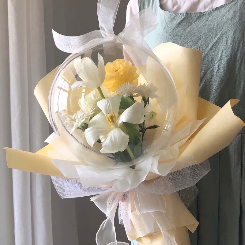 Bong Bóng Bobo Trong Suốt 18 / 24 / 36inch Trang Trí Tiệc