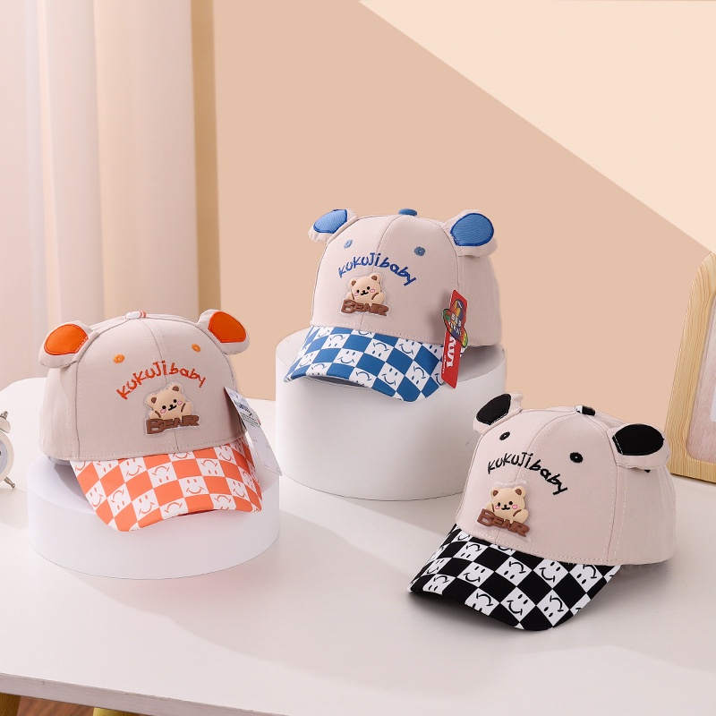 Mũ Lưỡi Trai Cotton In Chữ Đáng Yêu Cho Bé 2-7 Tuổi