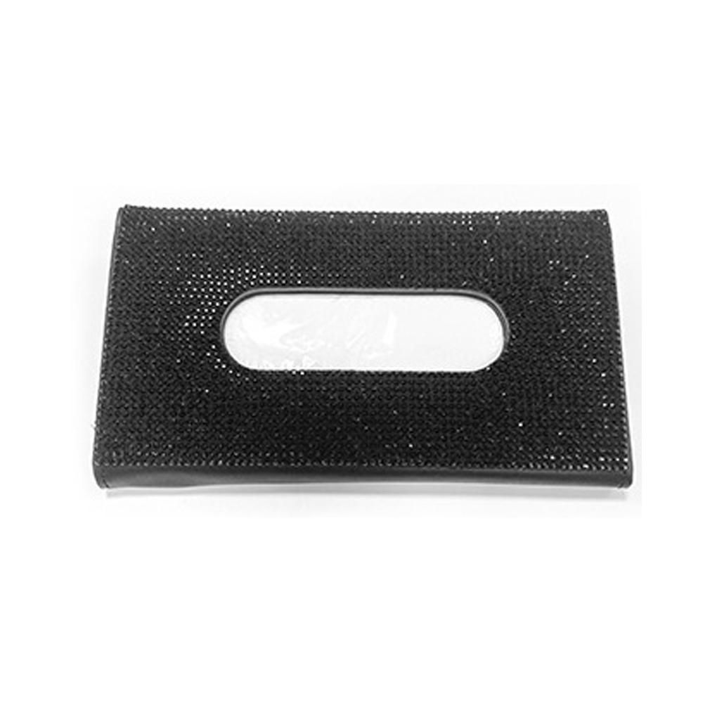 Hộp Đựng Khăn Giấy Đính Đá Trang Trí Xe Hơi DIY