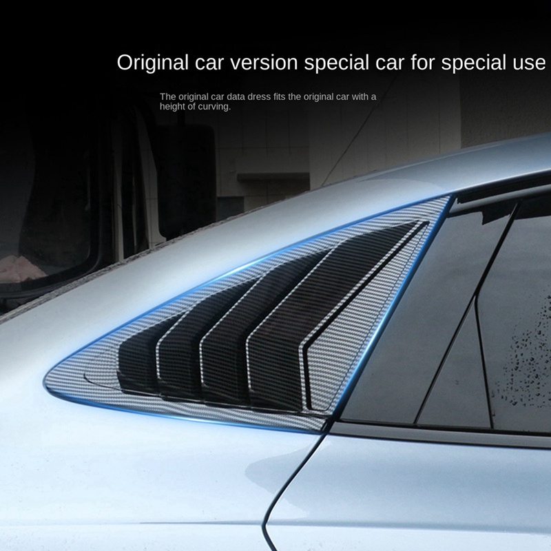 Viền Dán Cửa Sổ Sau Xe Hơi Họa Tiết Sợi carbon Cho byd seal 2022