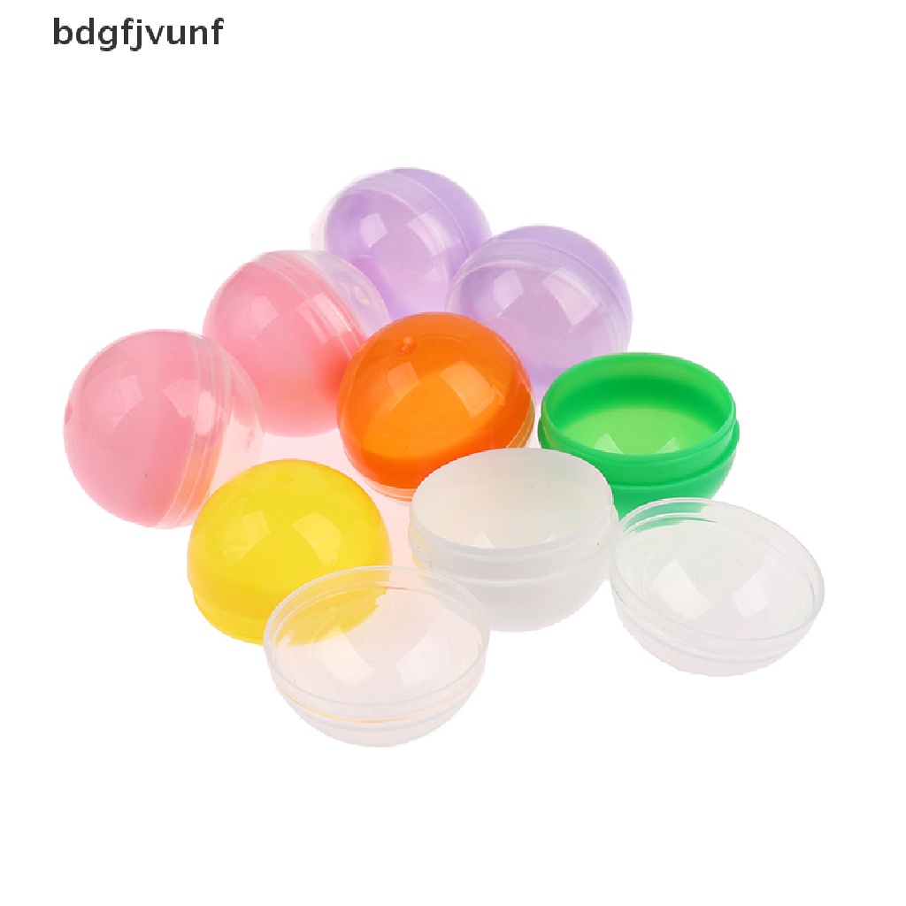 Set 100 Viên Nang Rỗng Bằng Nhựa Nửa Màu Cho Bé
