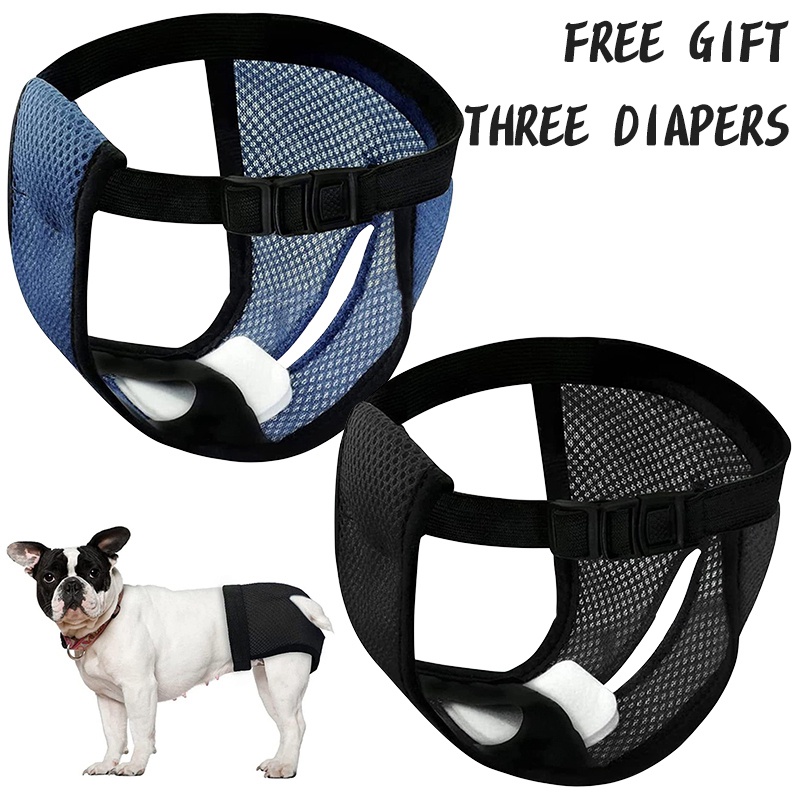 Tã Quần Phối Lưới Thoáng Khí Có Thể Giặt Sạch Dành Cho Cún Cưng