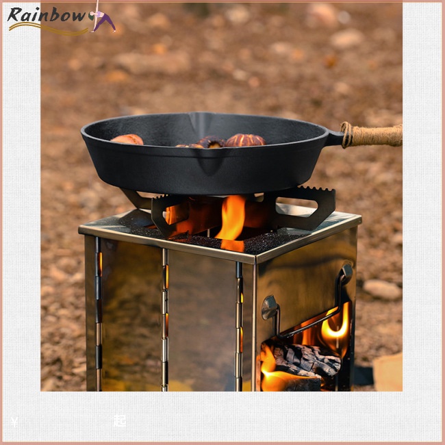 Vỉ Nướng Bbq Bằng Thép Không Gỉ Có Thể Gấp Gọn Tiện Dụng Cho Tiệc Tùng / Cắm Trại