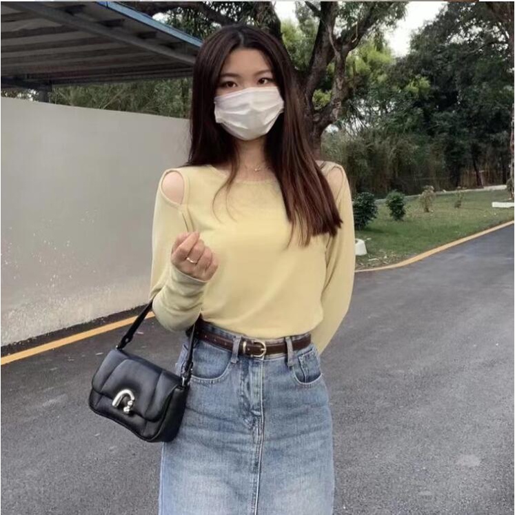 Túi Cuộn Đeo Vai / Đeo Cánh Tay Đơn Thiết Kế Phong Cách Niche Hàn Quốc Độc Đáo Siêu Hot Cho Nữ