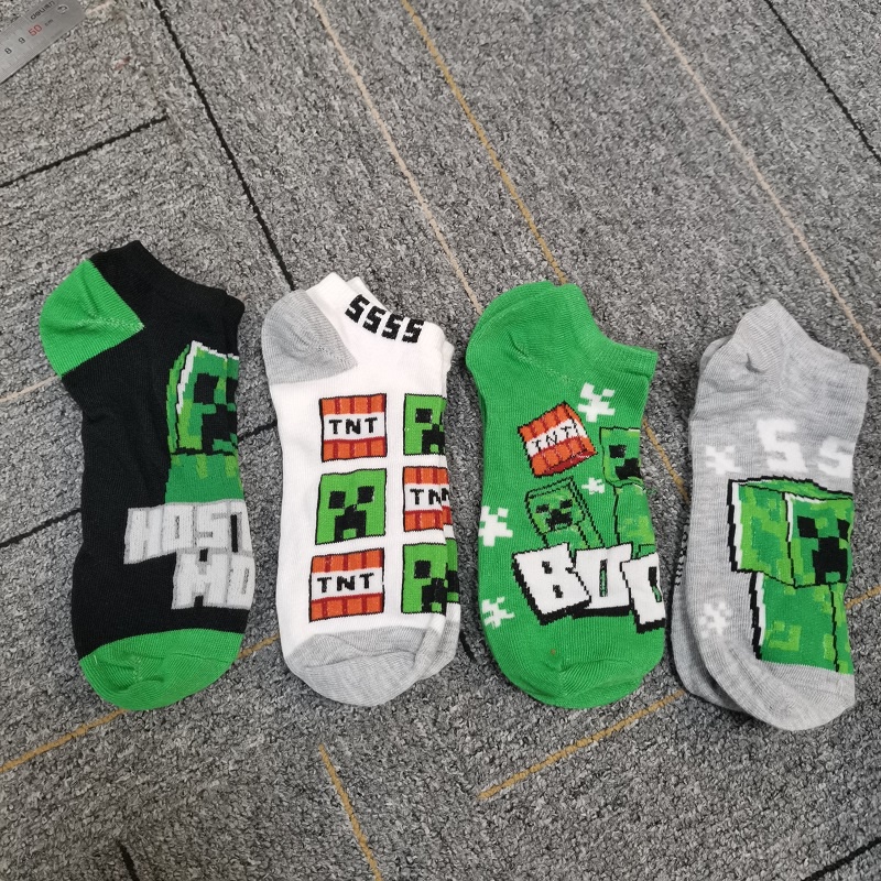 Vớ Cotton Co Giãn Phong Cách Hàn Quốc Thời Trang Mùa Hè Cho Nam Và Nữ