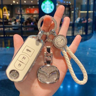 MAZDA Vỏ Bọc Chìa Khóa Bằng Kim Loại Cho mazda2 mazda3 mazda6 BT50 mazdamx6 mazdacx3 mazdacx30 mazdacx5 mazdacx8 mazdacx9