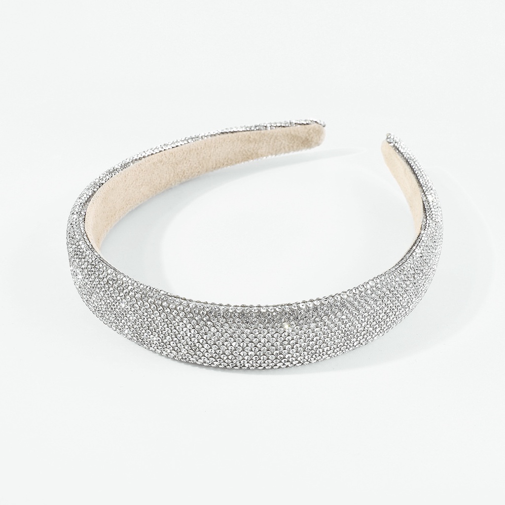 Băng Đô Cài Tóc Đính Đá Thời Trang Vintage Cho Nữ